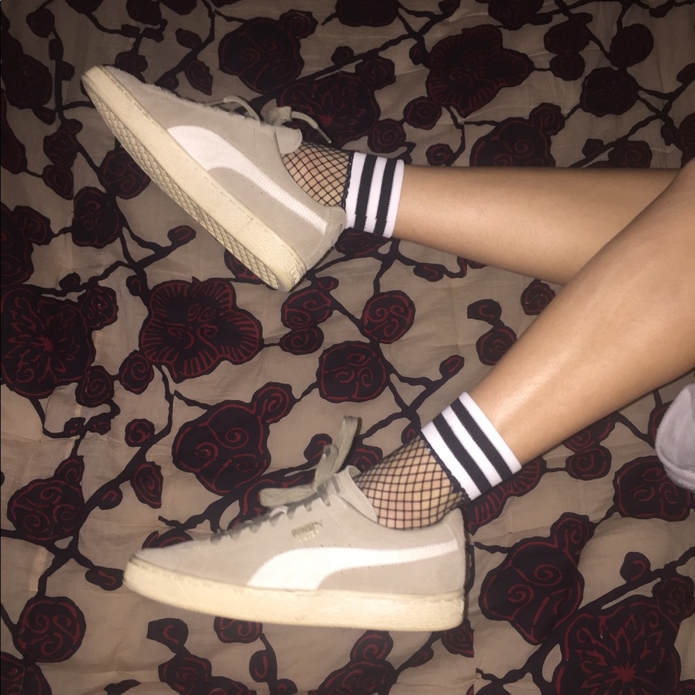 Puma suede sneakers